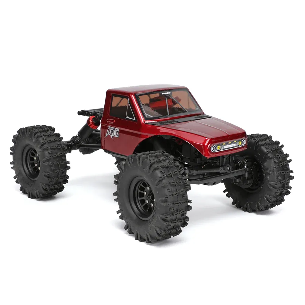 Redcat Ascent-18 APEX - 1/18 Scale Brushless Electric Rock Crawler, RED