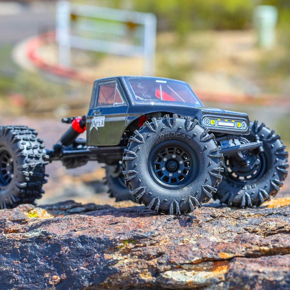 Redcat Ascent-18 APEX - 1/18 Scale Brushless Electric Rock Crawler, GRAY