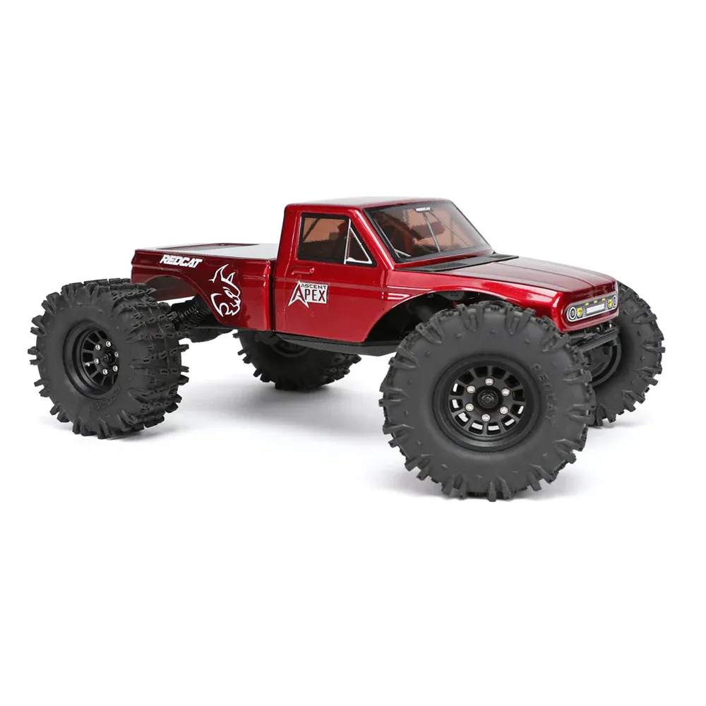 Redcat Ascent-18 APEX - 1/18 Scale Brushless Electric Rock Crawler, RED