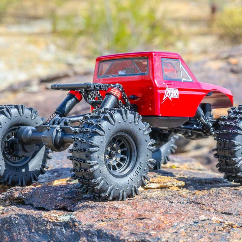 Redcat Ascent-18 APEX - 1/18 Scale Brushless Electric Rock Crawler, RED