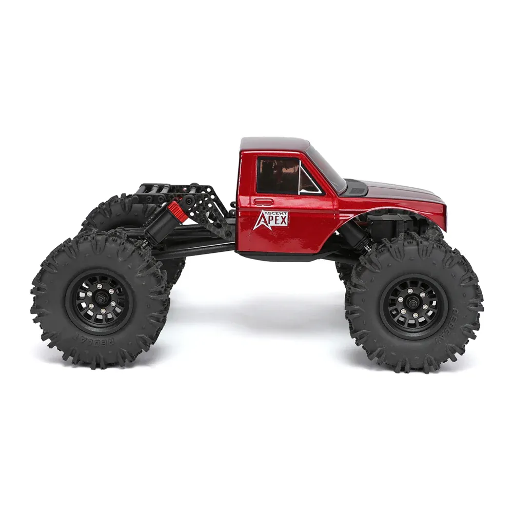 Redcat Ascent-18 APEX - 1/18 Scale Brushless Electric Rock Crawler, RED