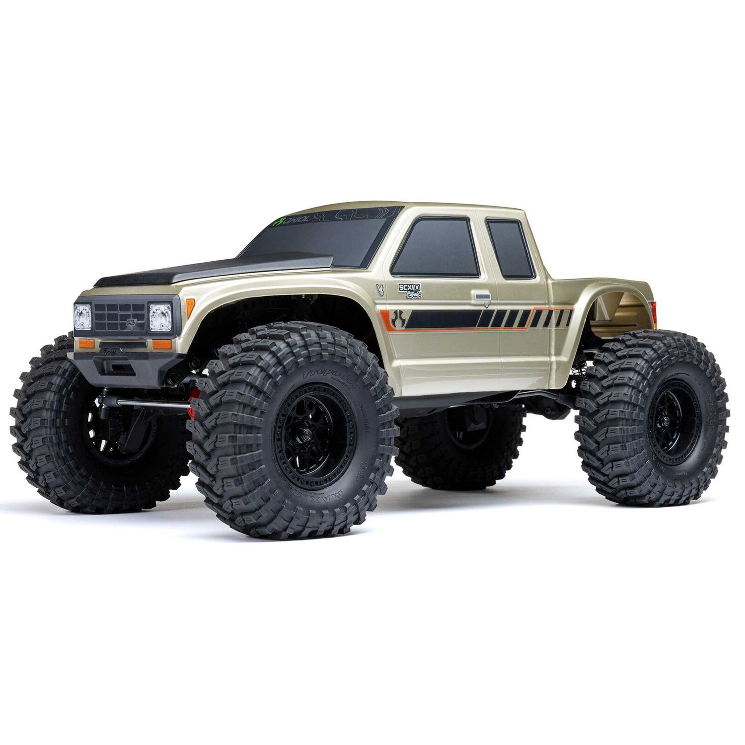 1/10 SCX10 III Coyote 4X4 RTR Rock Crawler (Battery &amp; Charger Included), Gold