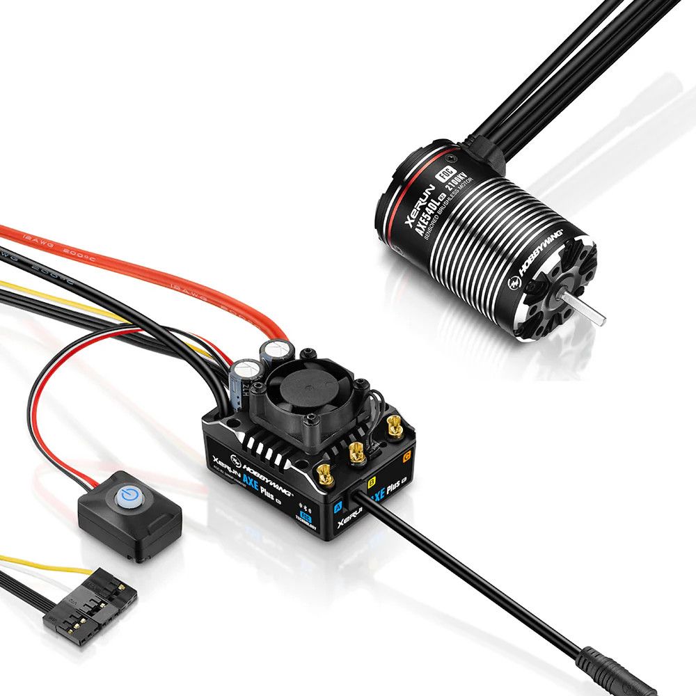 XERUN AXE R3 COMBO for 1/10 Crawlers - ESC + 540L R2 motor (2100KV) 2-4S
