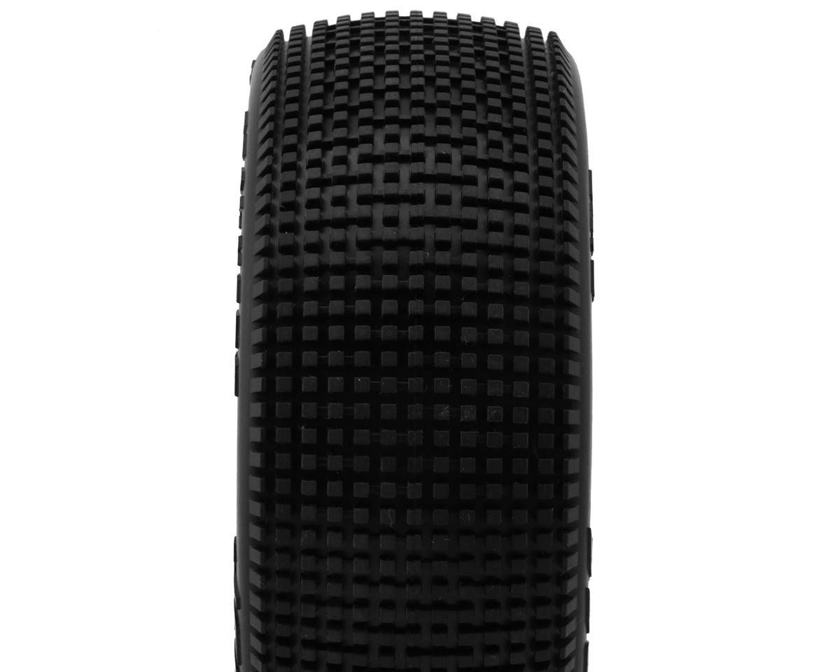 JConcepts Stalkers 1/8 Pre-Mounted Buggy Tire (2) (Yellow) (Green compound)