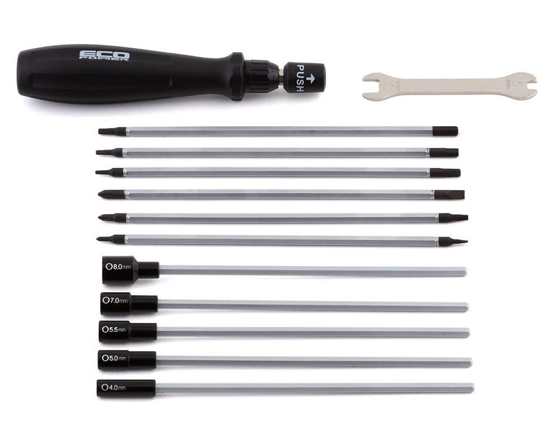 EcoPower 19 Piece Metric RC "Essential" Tool Kit w/Pouch