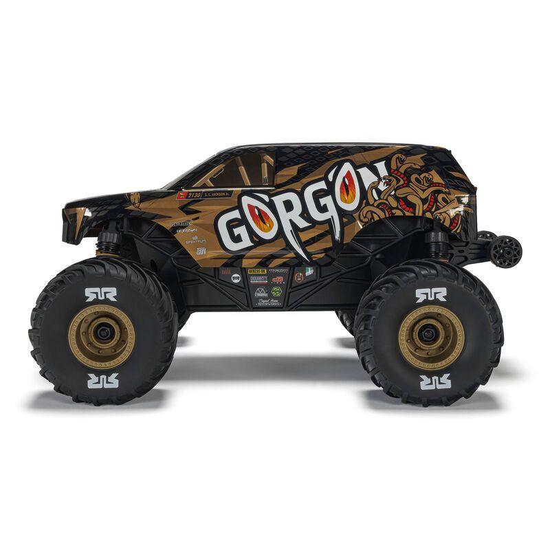 1/16 GORGON GROM 4X4 RTR Brushed Monster Truck (Battery &amp; Charger Included), Bronze