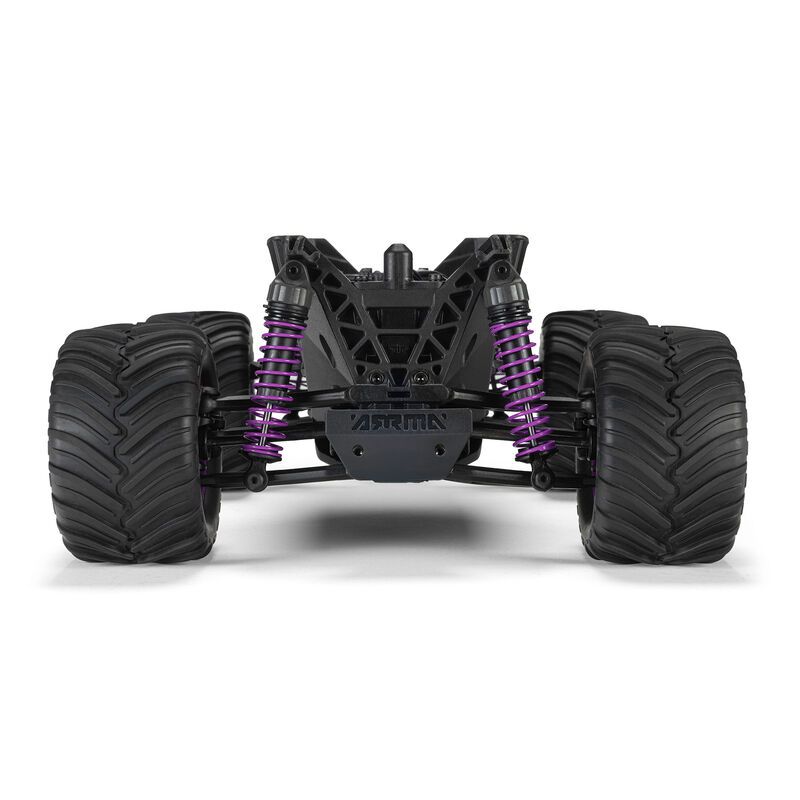 1/16 QUAKE GROM 4X4 RTR Brushed Monster Truck (Battery &amp; Charger Included), Purple