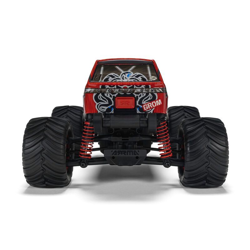 1/16 GORGON GROM 4X4 RTR Brushed Monster Truck (Battery &amp; Charger Included), Red