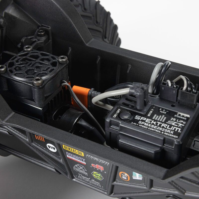 1/16 QUAKE GROM 4X4 RTR Brushed Monster Truck (Battery &amp; Charger Included), Purple