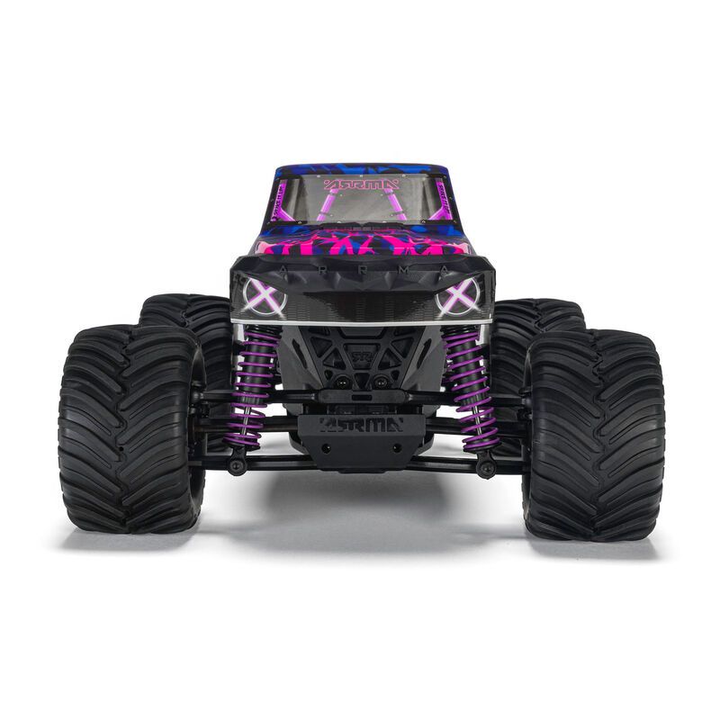 1/16 QUAKE GROM 4X4 RTR Brushed Monster Truck (Battery &amp; Charger Included), Purple