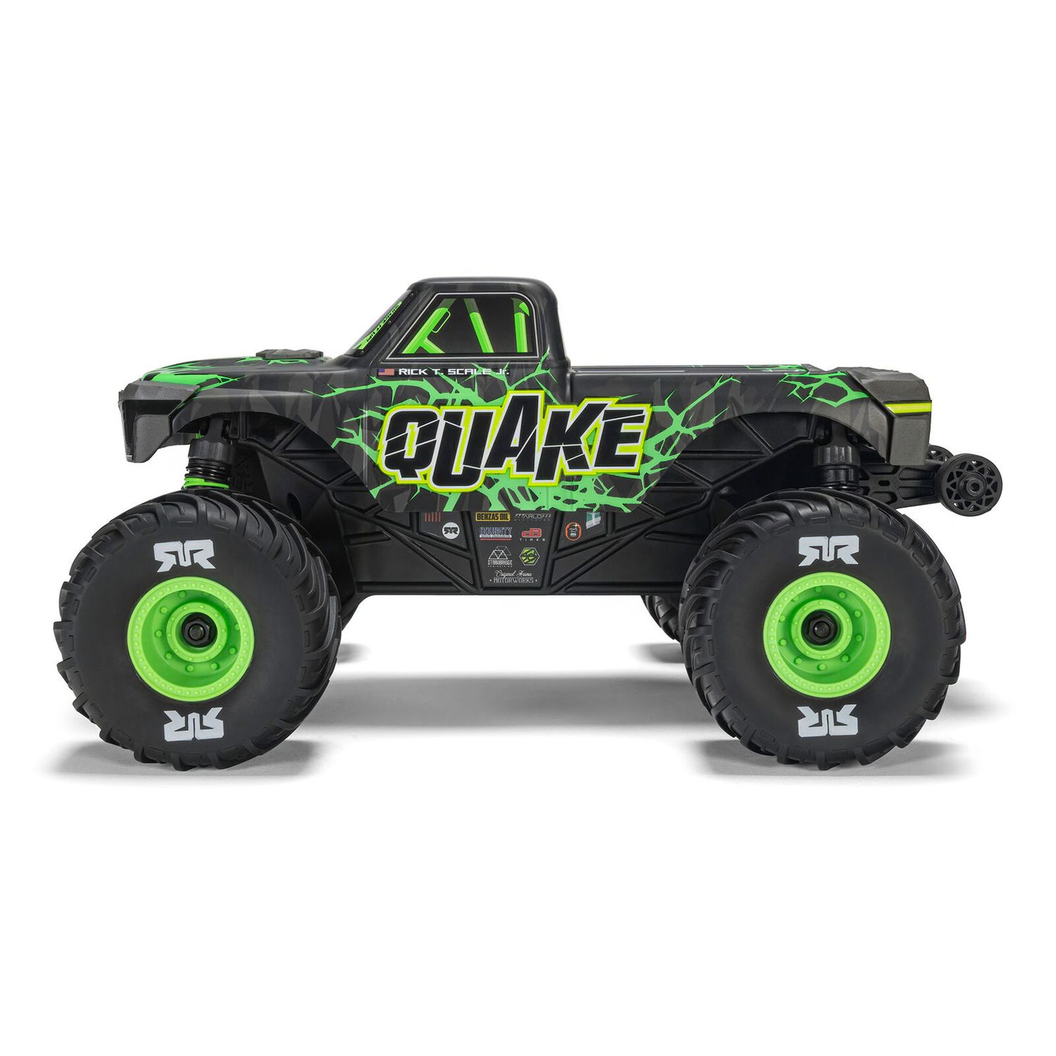1/16 QUAKE GROM 4X4 RTR Brushed Monster Truck (Battery &amp; Charger Included), Green