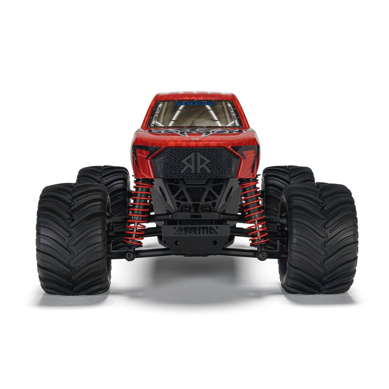 1/16 GORGON GROM 4X4 RTR Brushed Monster Truck (Battery &amp; Charger Included), Red