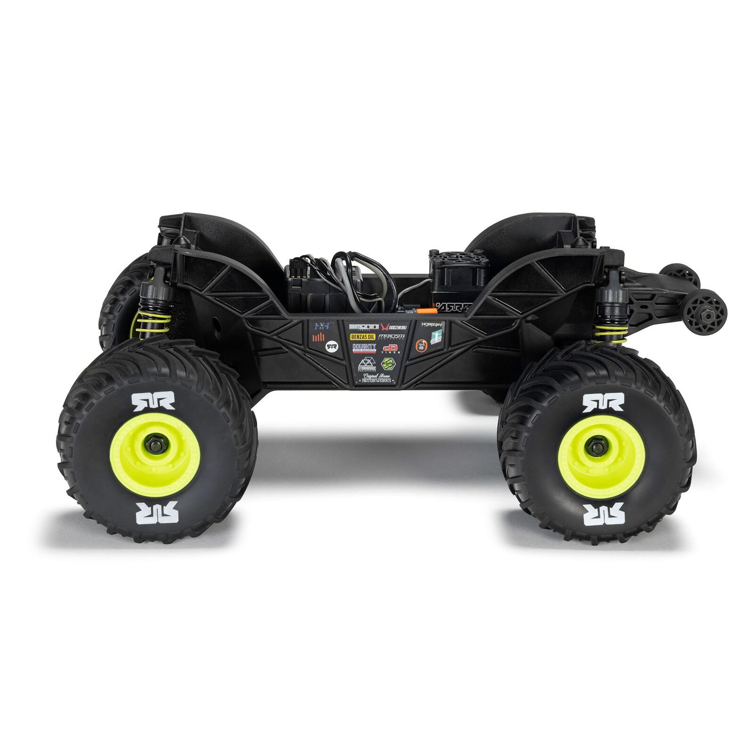 1/16 GORGON GROM 4X4 RTR Brushed Monster Truck (Battery &amp; Charger Included), Yellow
