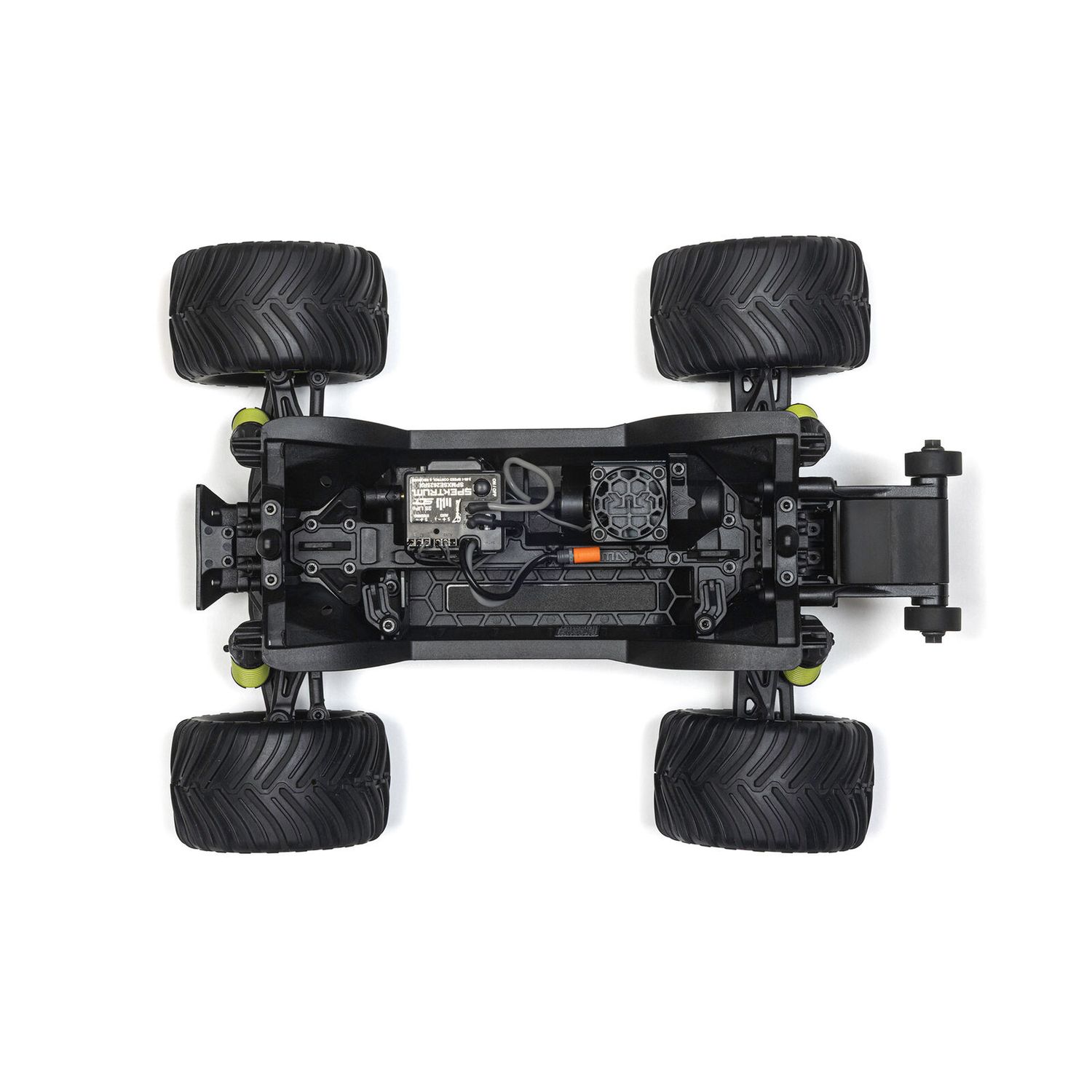 1/16 GORGON GROM 4X4 RTR Brushed Monster Truck (Battery &amp; Charger Included), Yellow