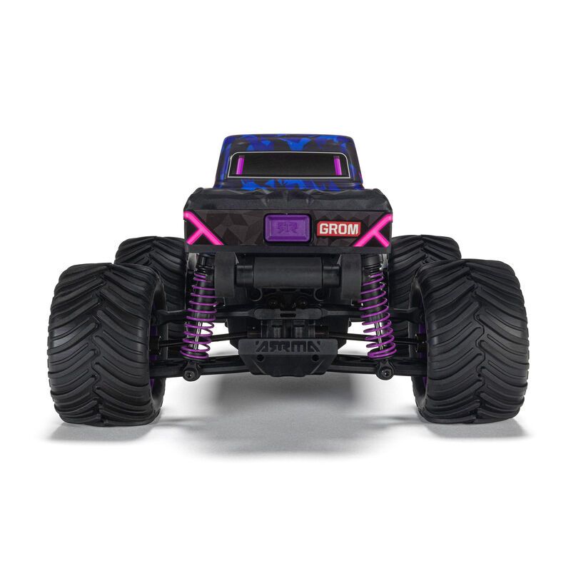 1/16 QUAKE GROM 4X4 RTR Brushed Monster Truck (Battery &amp; Charger Included), Purple