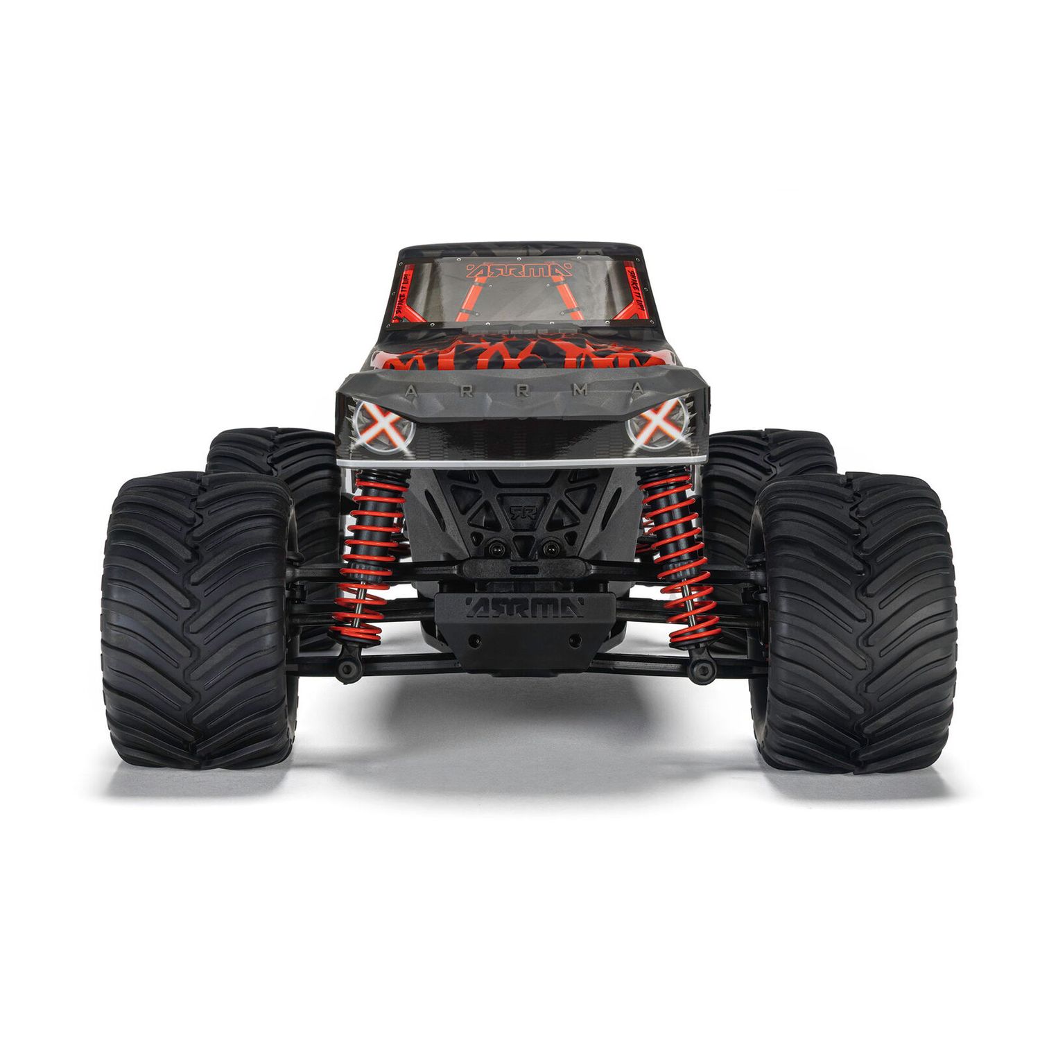 1/16 QUAKE GROM 4X4 RTR Brushed Monster Truck (Battery &amp; Charger Included), Red