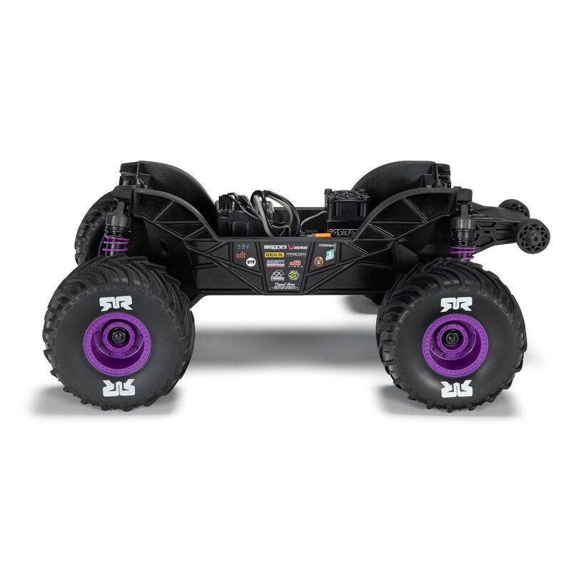 1/16 QUAKE GROM 4X4 RTR Brushed Monster Truck (Battery &amp; Charger Included), Purple