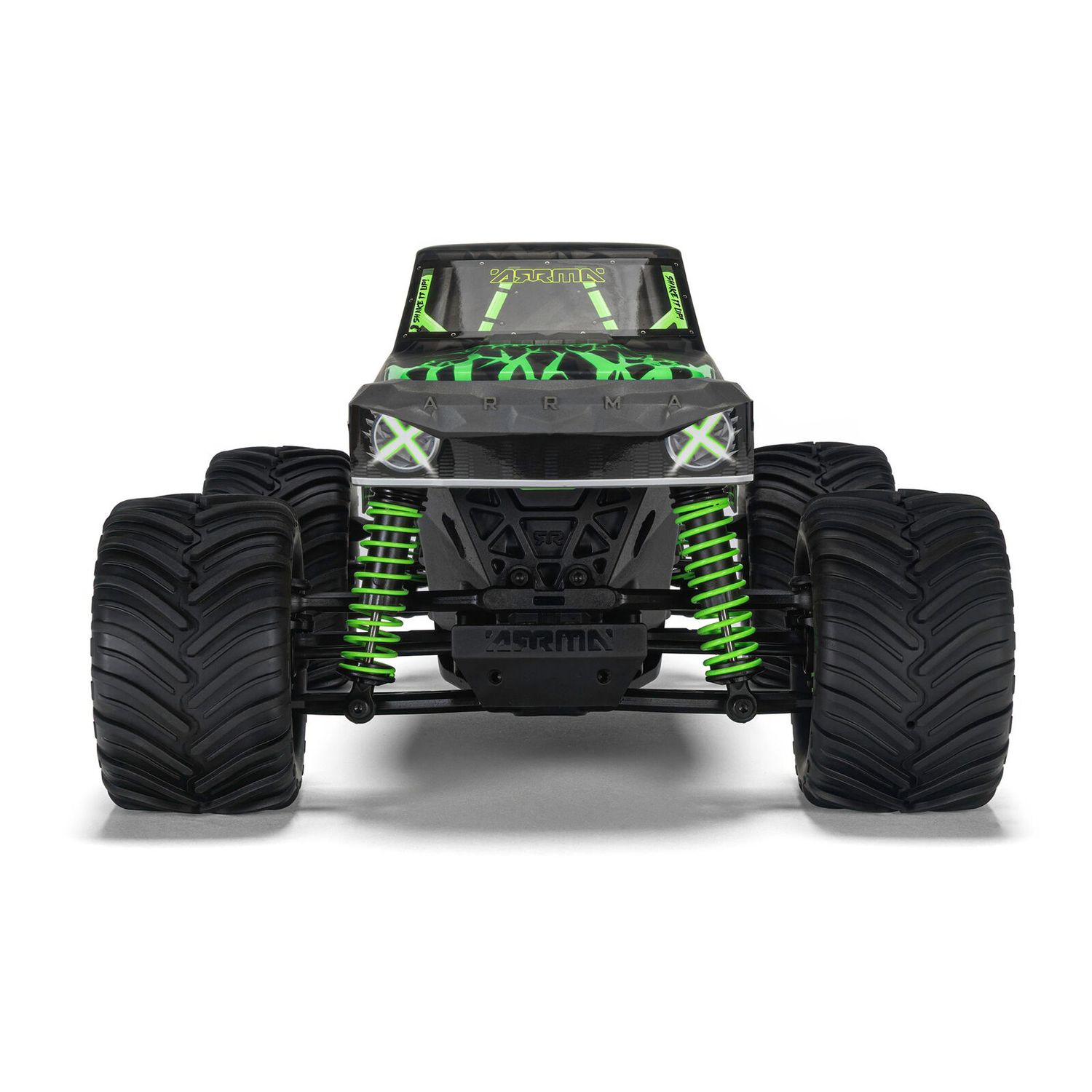 1/16 QUAKE GROM 4X4 RTR Brushed Monster Truck (Battery &amp; Charger Included), Green