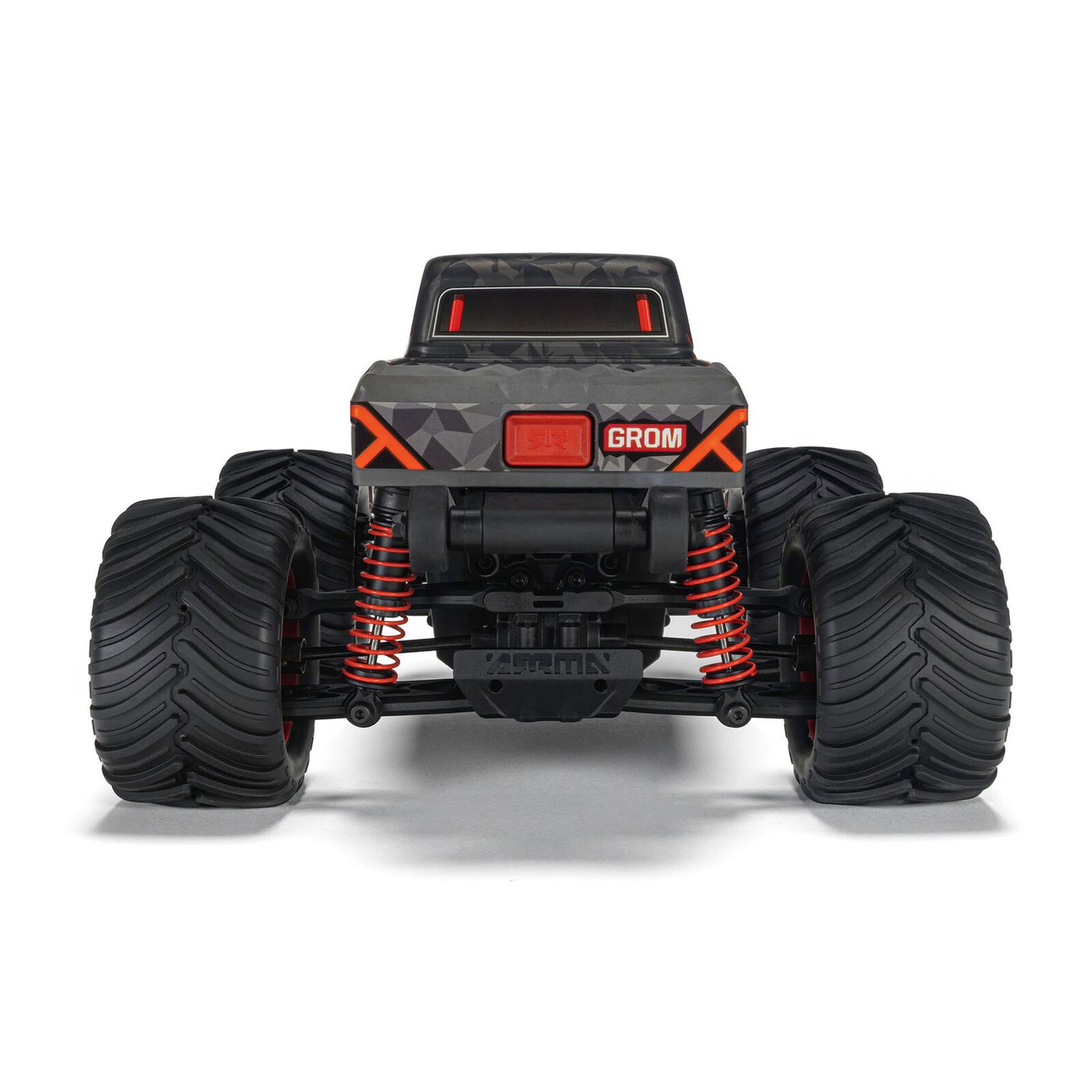 1/16 QUAKE GROM 4X4 RTR Brushed Monster Truck (Battery &amp; Charger Included), Red