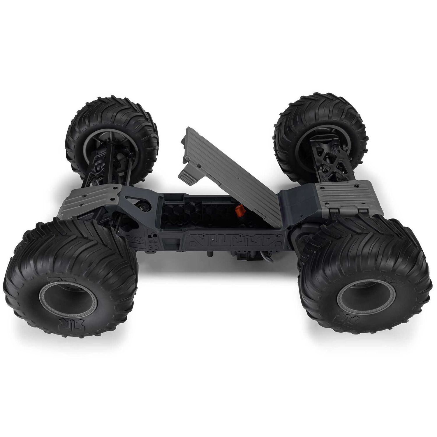 1/10 GORGON 2WD RTR Brushed Monster Truck (Battery &amp; Charger Included), Gun Metal