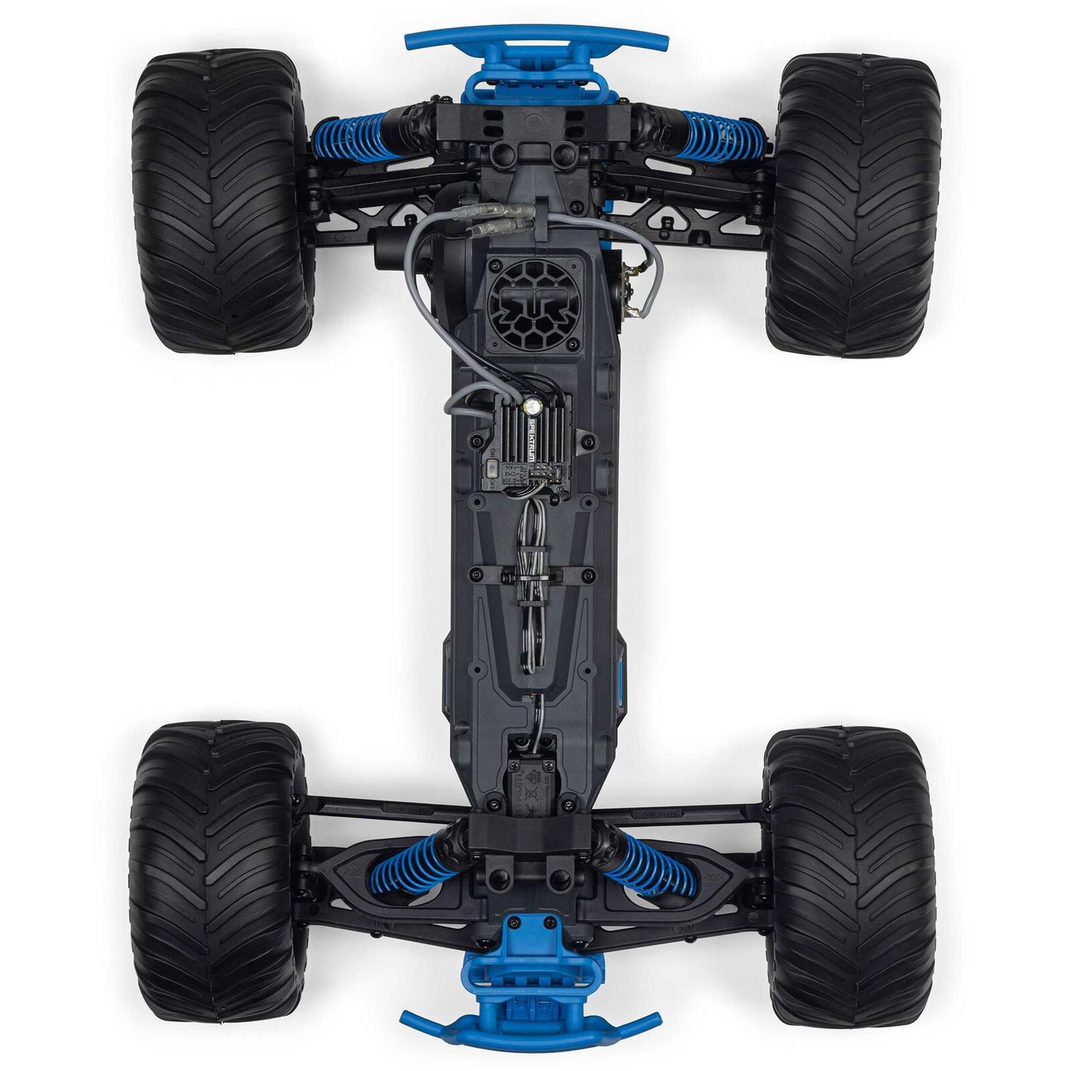 1/10 GORGON 2WD RTR Brushed Monster Truck (Battery &amp; Charger Included), Blue
