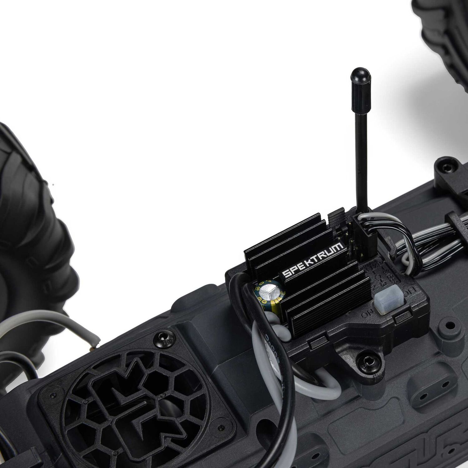 1/10 GORGON 2WD RTR Brushed Monster Truck (Battery &amp; Charger Included), Gun Metal