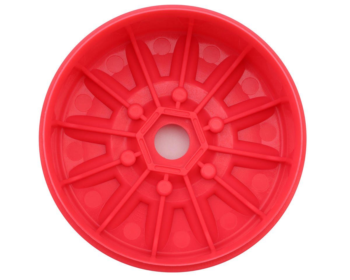 JConcepts Pioneer 83mm 1/8th Buggy Wheels (RM2 Pink) (4)
