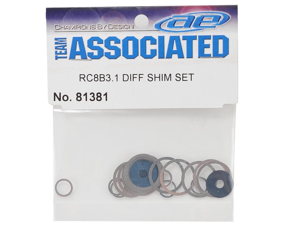 RC8B3.1-RC8B4.1e Differential Shim Set