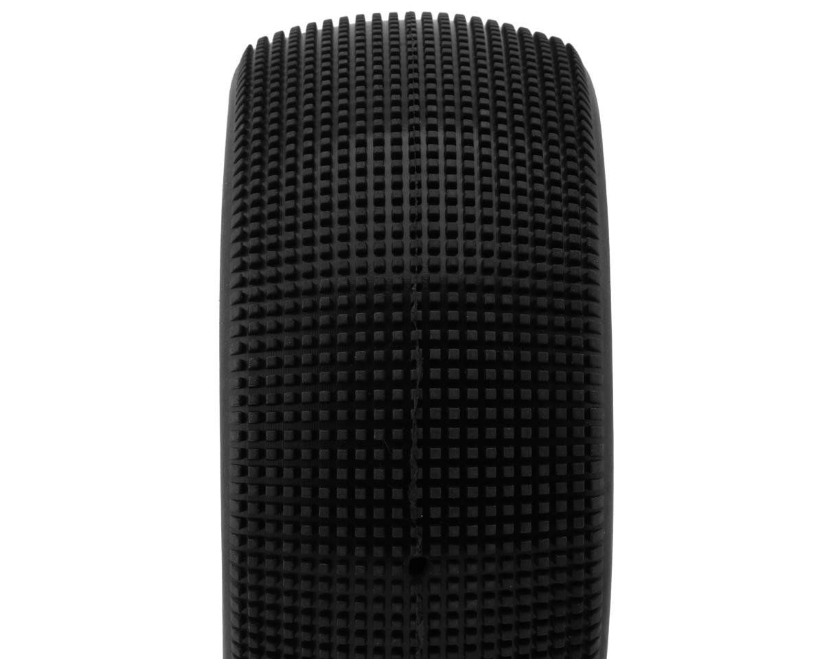 Raw Speed RC Mach One 1/8 Truggy Pre-Mounted Tires (Yellow) (2) (Super Soft - Long Wear)