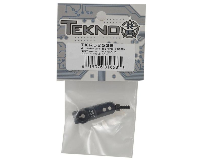 Alum Servo Horn (25t spline, M3 clamp, 2 hole arm)