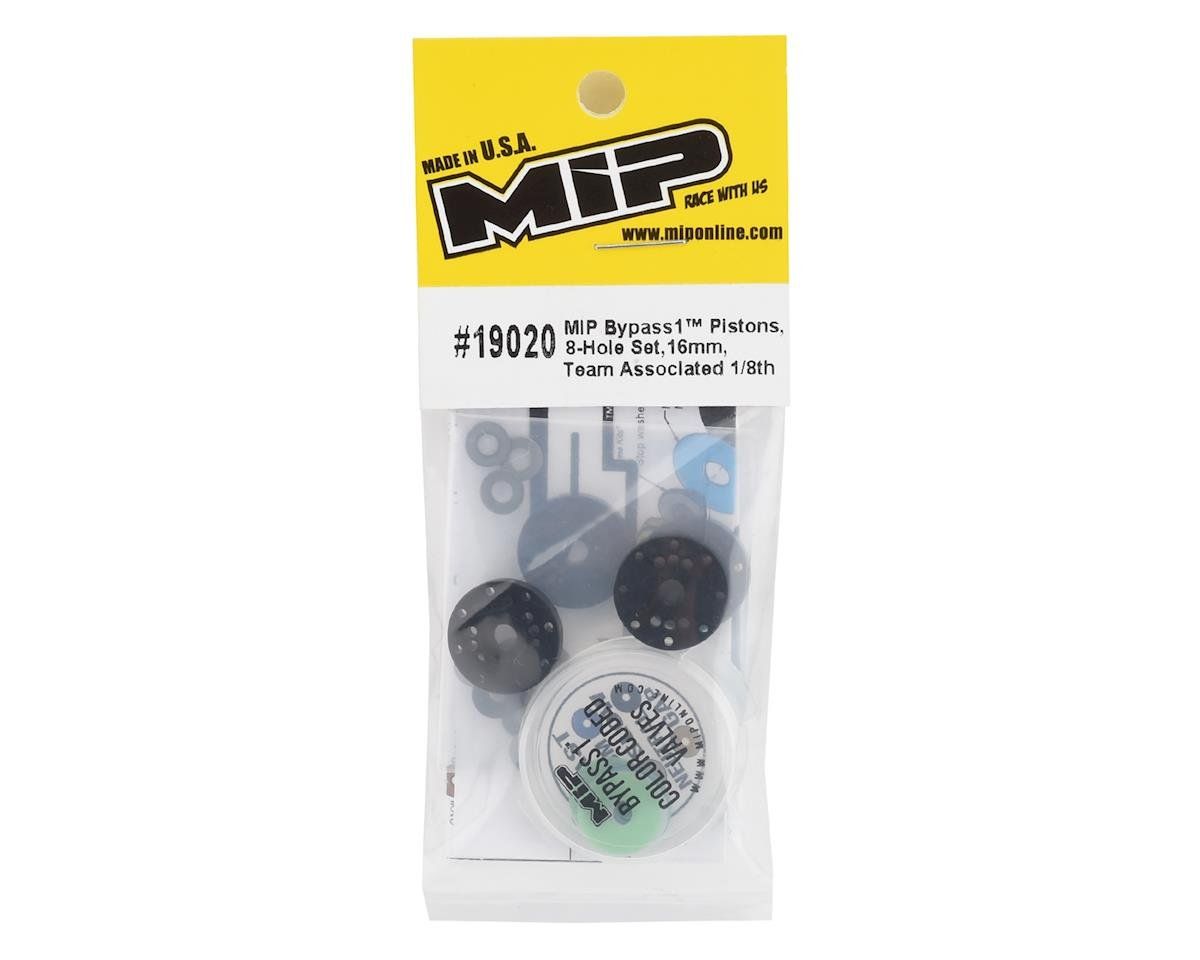 MIP Associated 16mm 8 Hole Bypass1 Piston Set (4)