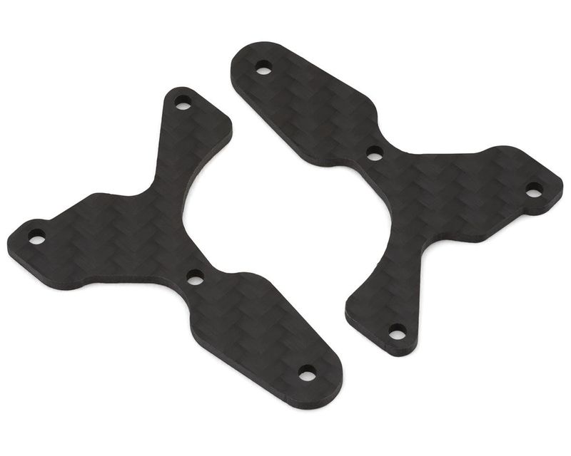 J&amp;T Bearing Co. Associated RC8B4.1 Carbon Front Arm Inserts (2)