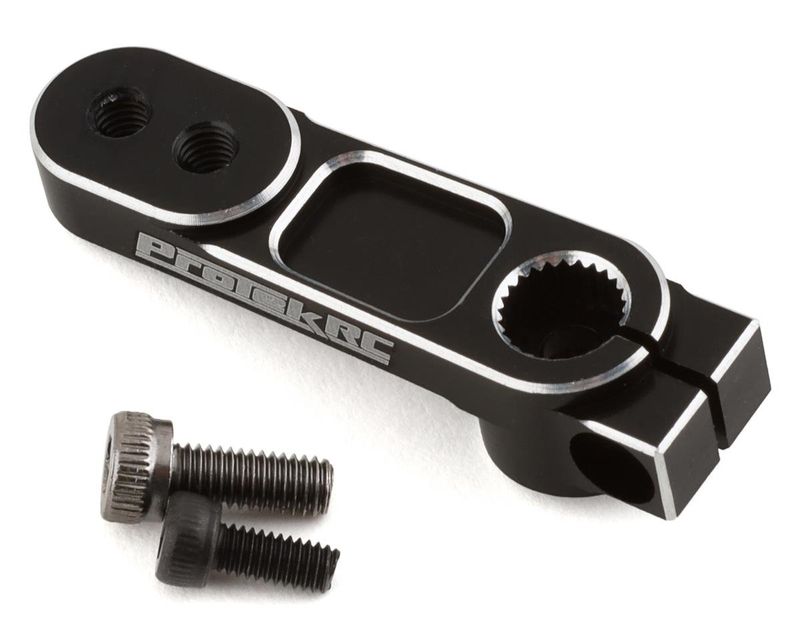 ProTek RC Dual Offset Reversible Heavy Duty Clamping Servo Horn (Long) (25T)