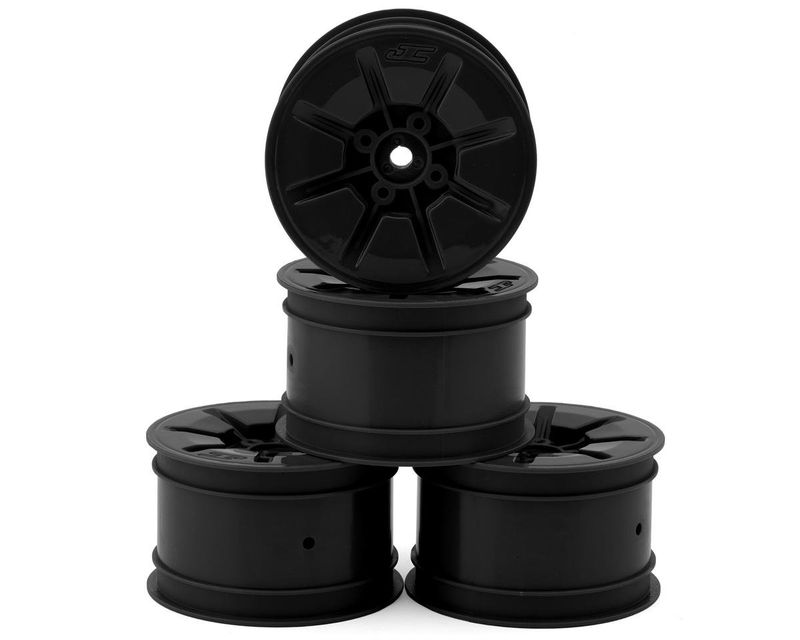 JConcepts Pioneer 2.2 Rear Buggy Wheels (Black) (4) w/12mm Hex