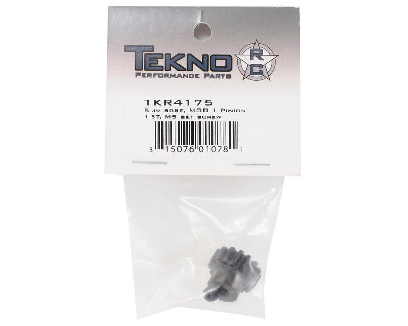 M5 Pinion Gear (15t, MOD1, 5mm bore, M5 set screw)