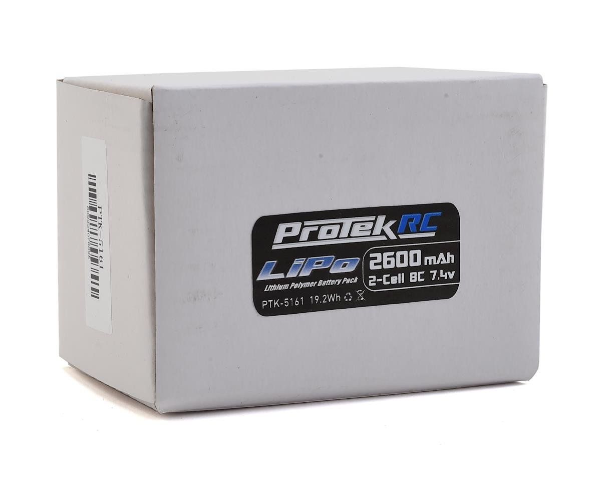 ProTek RC LiPo Hump/Short Receiver Battery Pack (Kyosho/Tekno) (7.4V/2600mAh) (w/Balancer Plug)