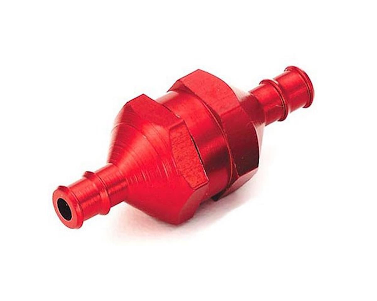 In-Line Fuel Filter, Red