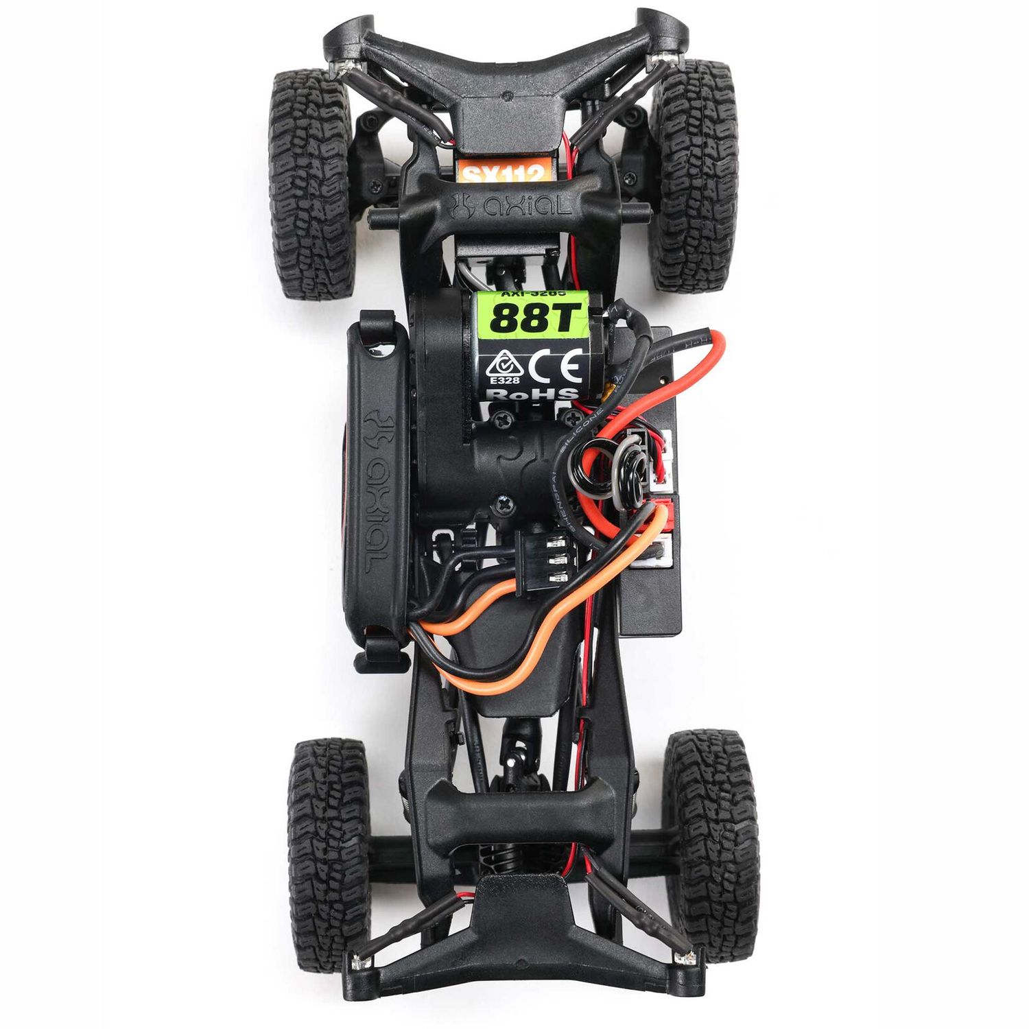 1/30 SCX30 Ford Bronco 4X4 RTR Brushed Rock Crawler (Battery &amp; Charger Included), Blue