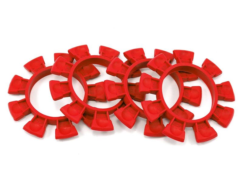 Satellite Tire Gluing Rubber Bands, Red
