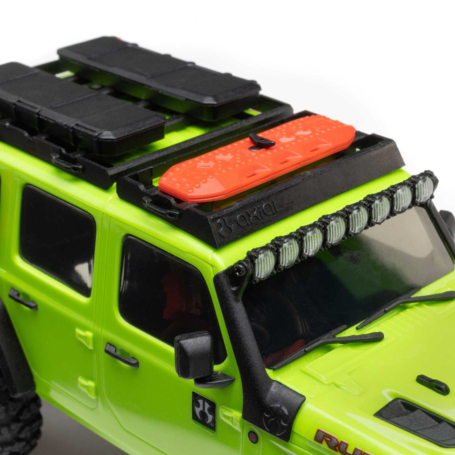 1/30 SCX30 Jeep Wrangler JLU 4X4 RTR Brushed Rock Crawler (Battery &amp; Charger Included), Green