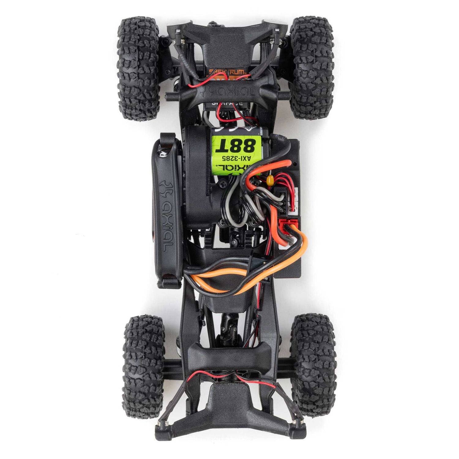 1/30 SCX30 Jeep Wrangler JLU 4X4 RTR Brushed Rock Crawler (Battery &amp; Charger Included), Green