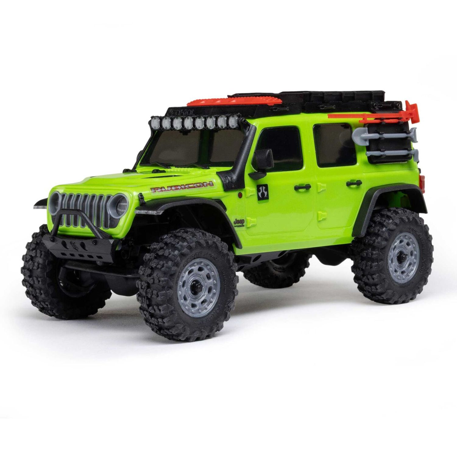 1/30 SCX30 Jeep Wrangler JLU 4X4 RTR Brushed Rock Crawler (Battery &amp; Charger Included), Green