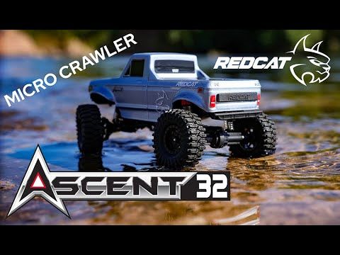 Redcat Ascent-32 1/32 4WD RTR Rock Crawler (Red) w/2.4GHz Radio, Battery &amp; Charger