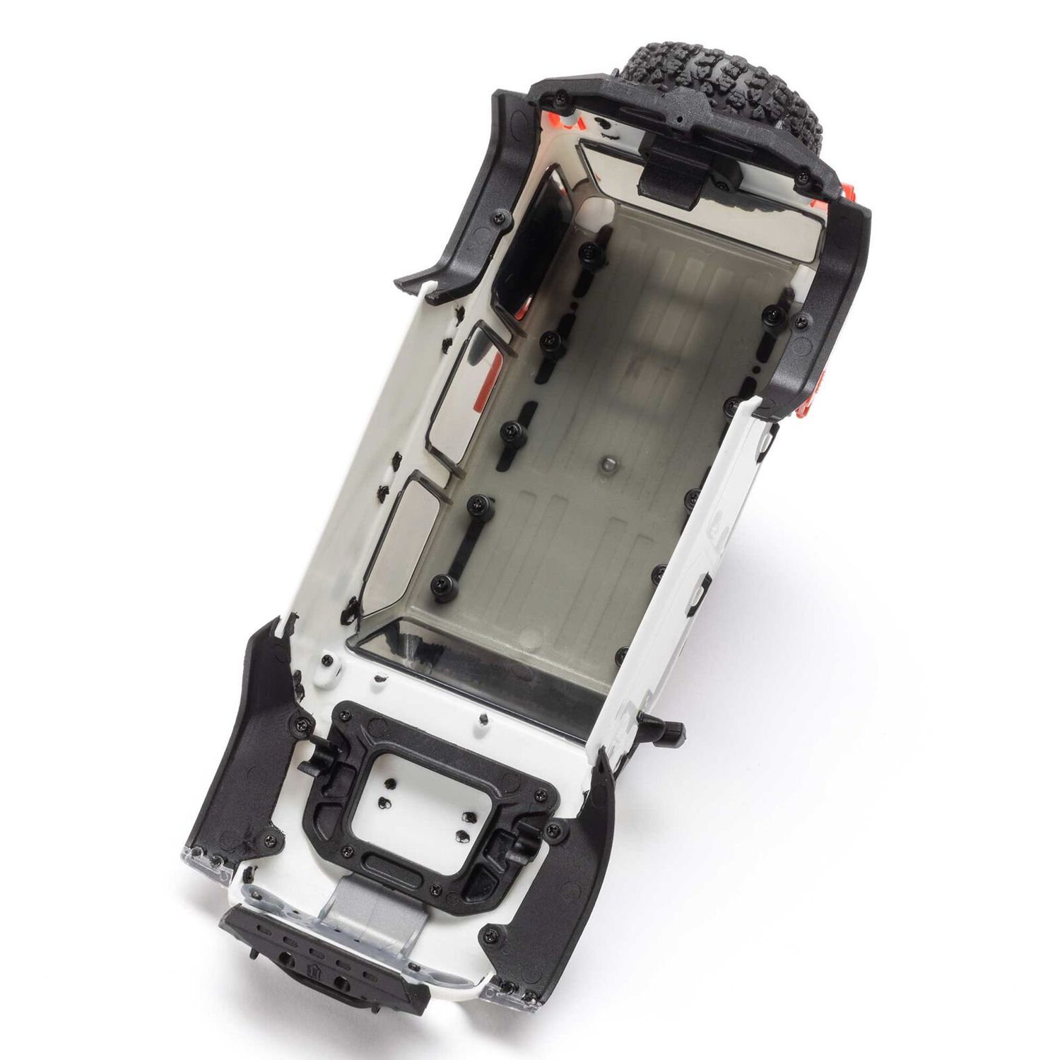 1/30 SCX30 Jeep Wrangler JLU 4X4 RTR Brushed Rock Crawler (Battery &amp; Charger Included), White