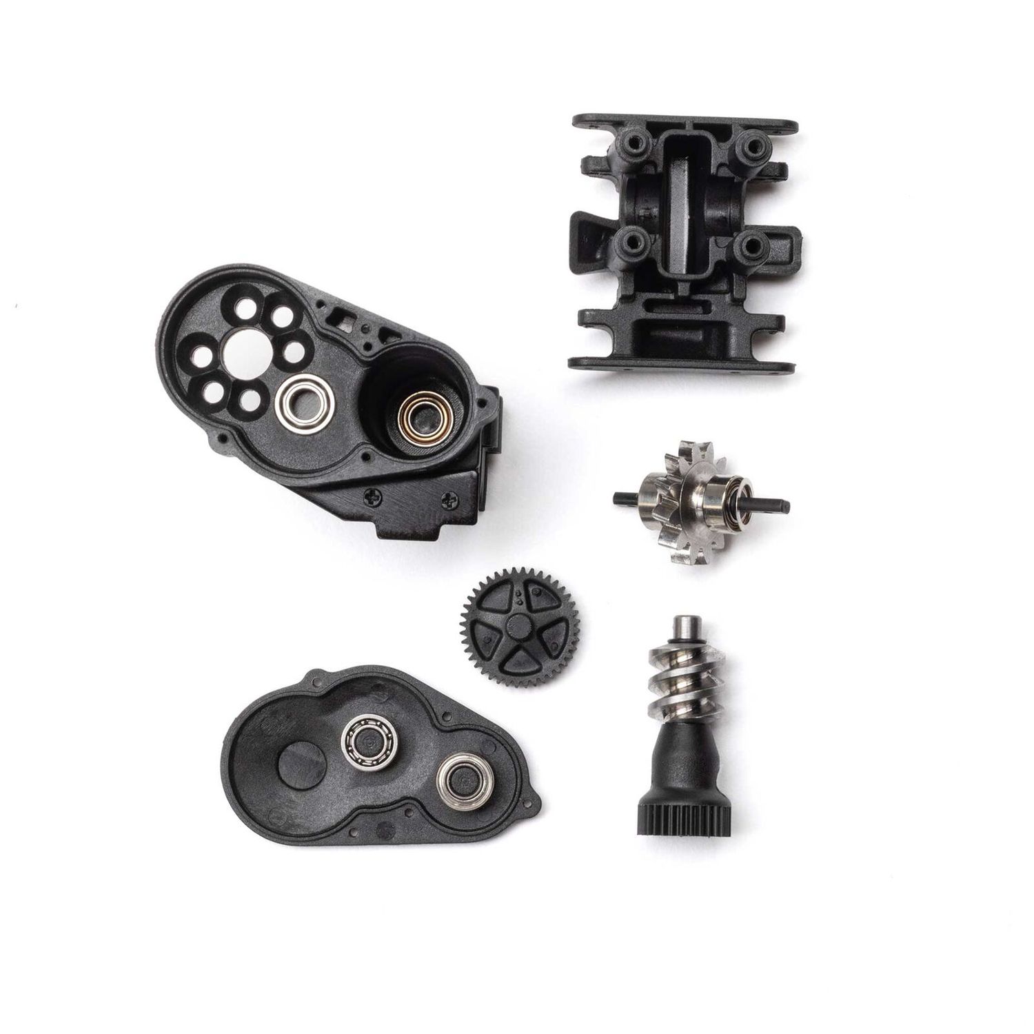 1/30 SCX30 Jeep Wrangler JLU 4X4 RTR Brushed Rock Crawler (Battery &amp; Charger Included), White