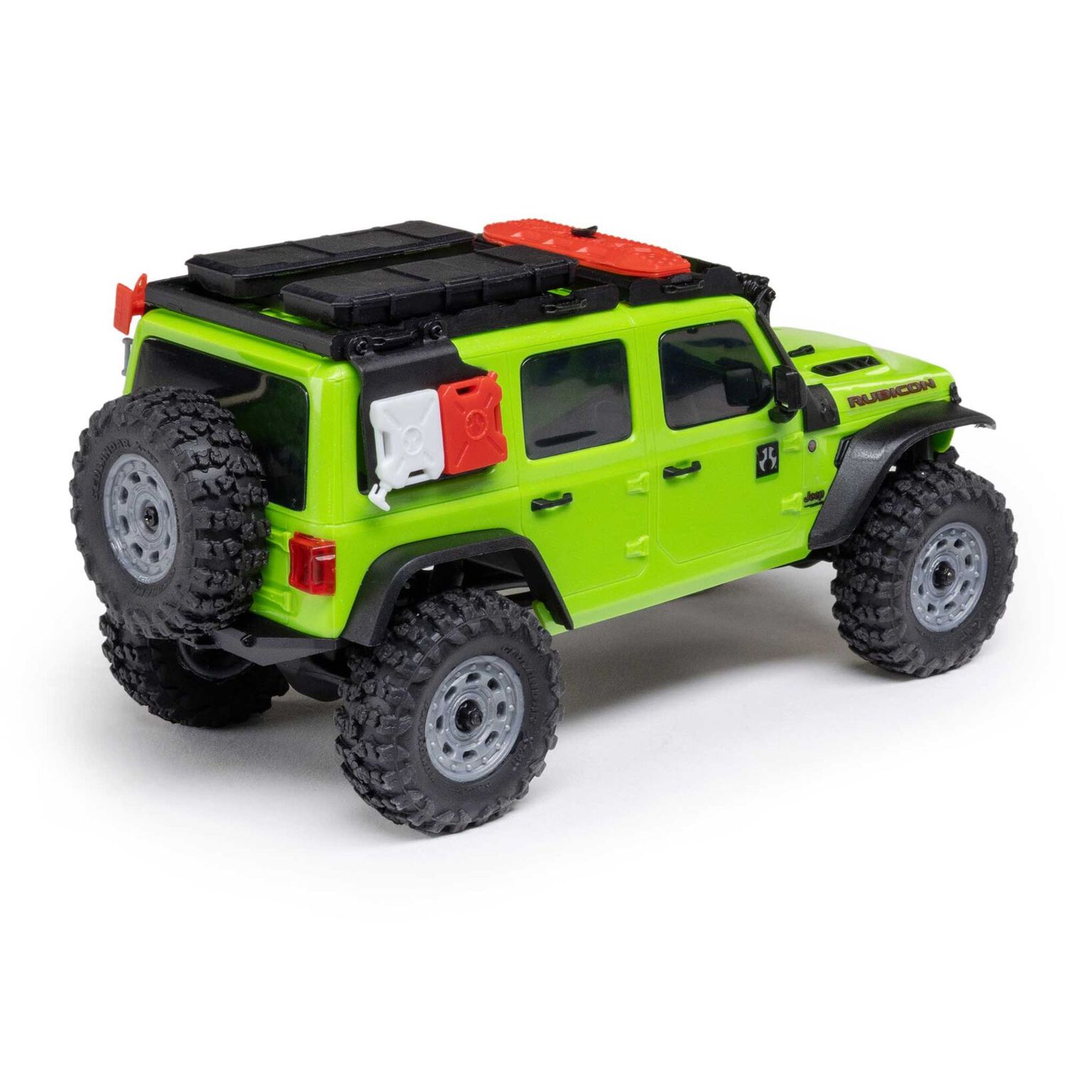1/30 SCX30 Jeep Wrangler JLU 4X4 RTR Brushed Rock Crawler (Battery &amp; Charger Included), Green