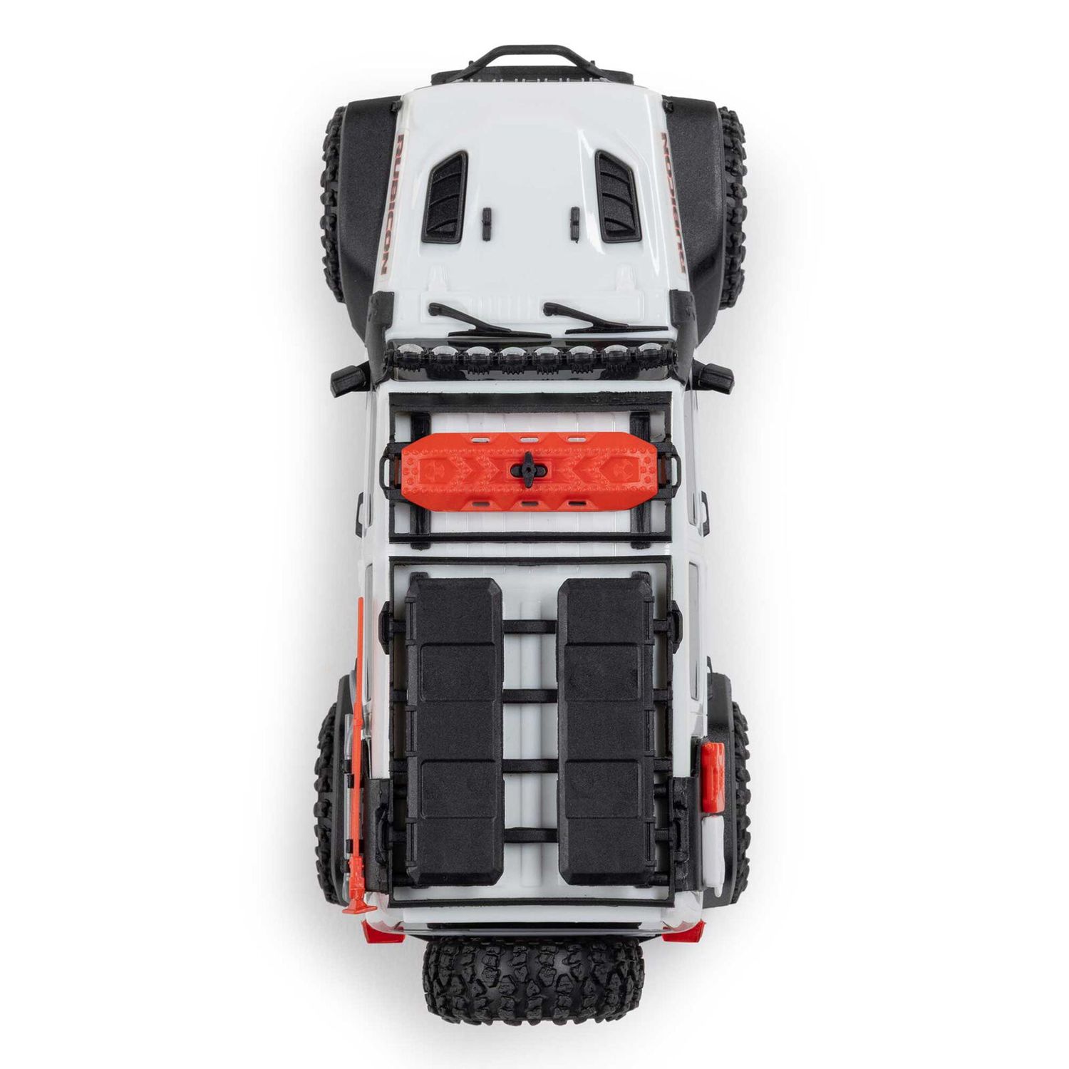 1/30 SCX30 Jeep Wrangler JLU 4X4 RTR Brushed Rock Crawler (Battery &amp; Charger Included), White