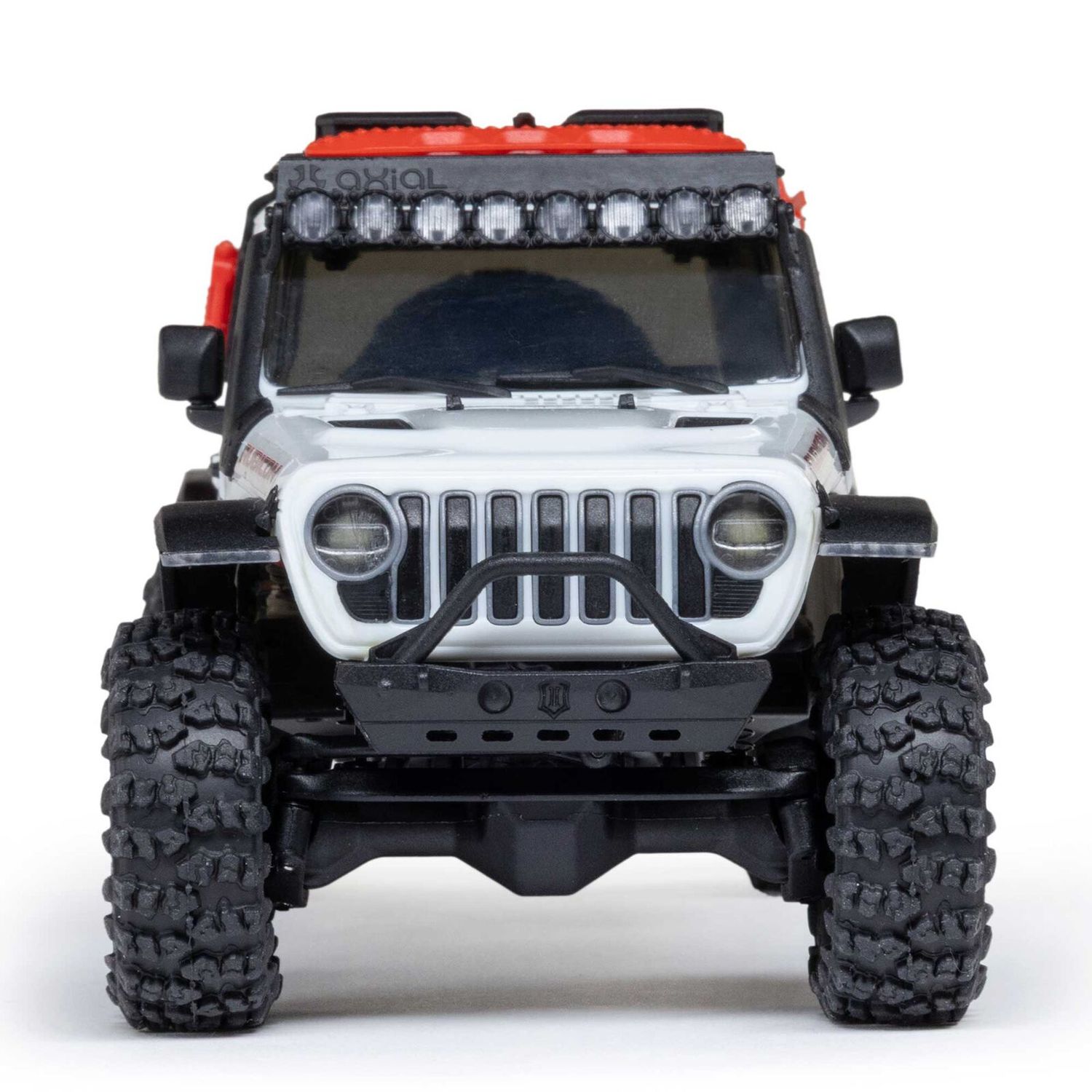 1/30 SCX30 Jeep Wrangler JLU 4X4 RTR Brushed Rock Crawler (Battery &amp; Charger Included), White