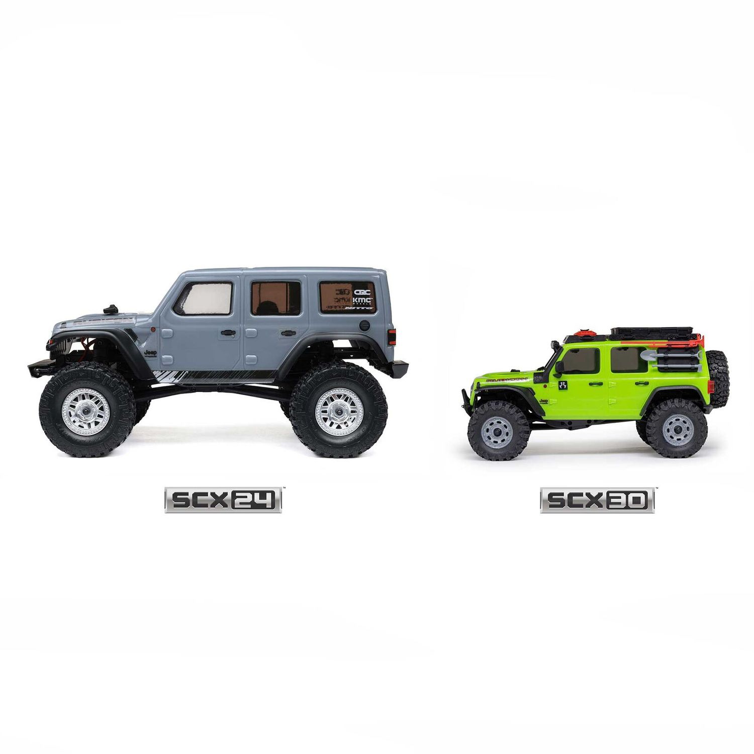 1/30 SCX30 Jeep Wrangler JLU 4X4 RTR Brushed Rock Crawler (Battery &amp; Charger Included), White