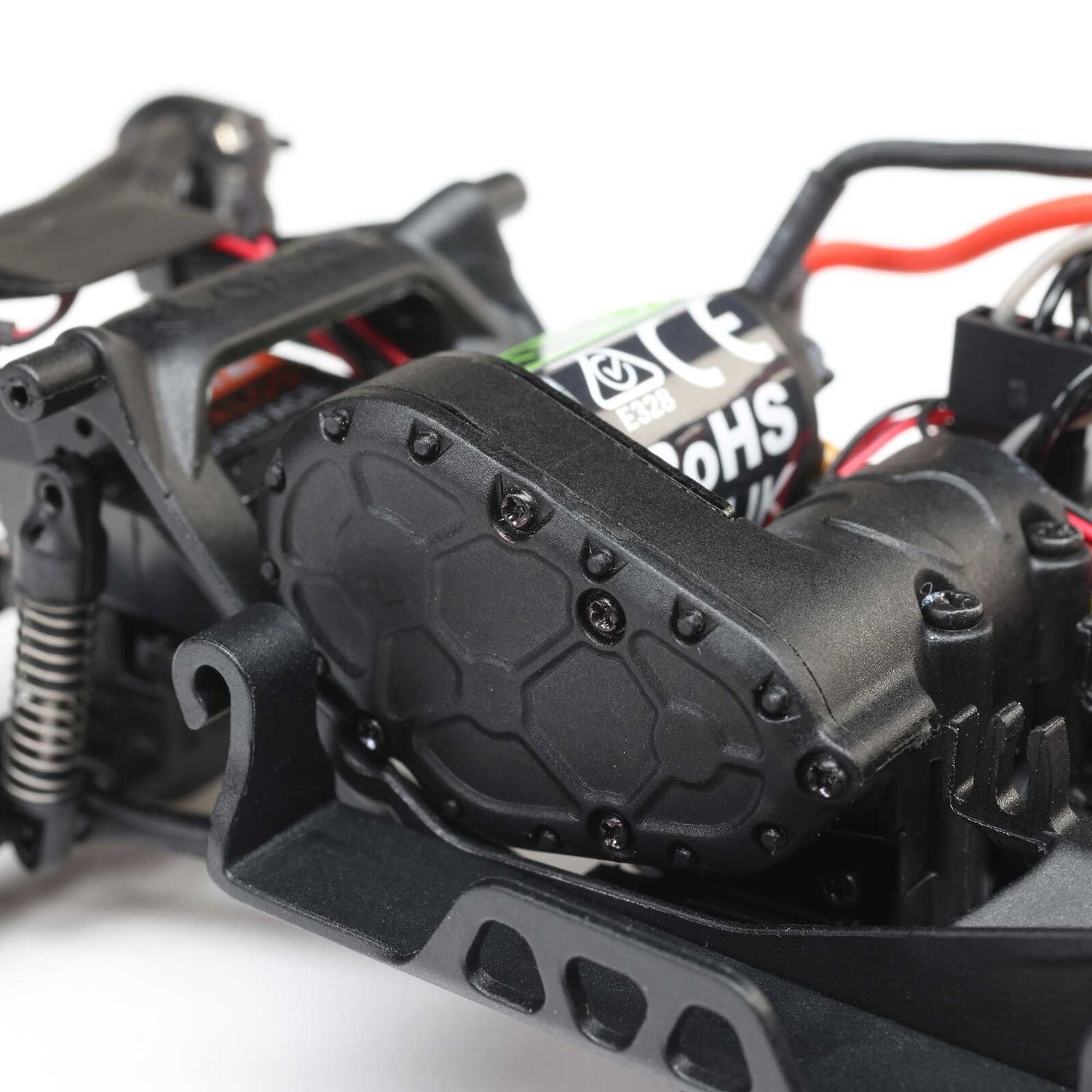 1/30 SCX30 Jeep Wrangler JLU 4X4 RTR Brushed Rock Crawler (Battery &amp; Charger Included), White